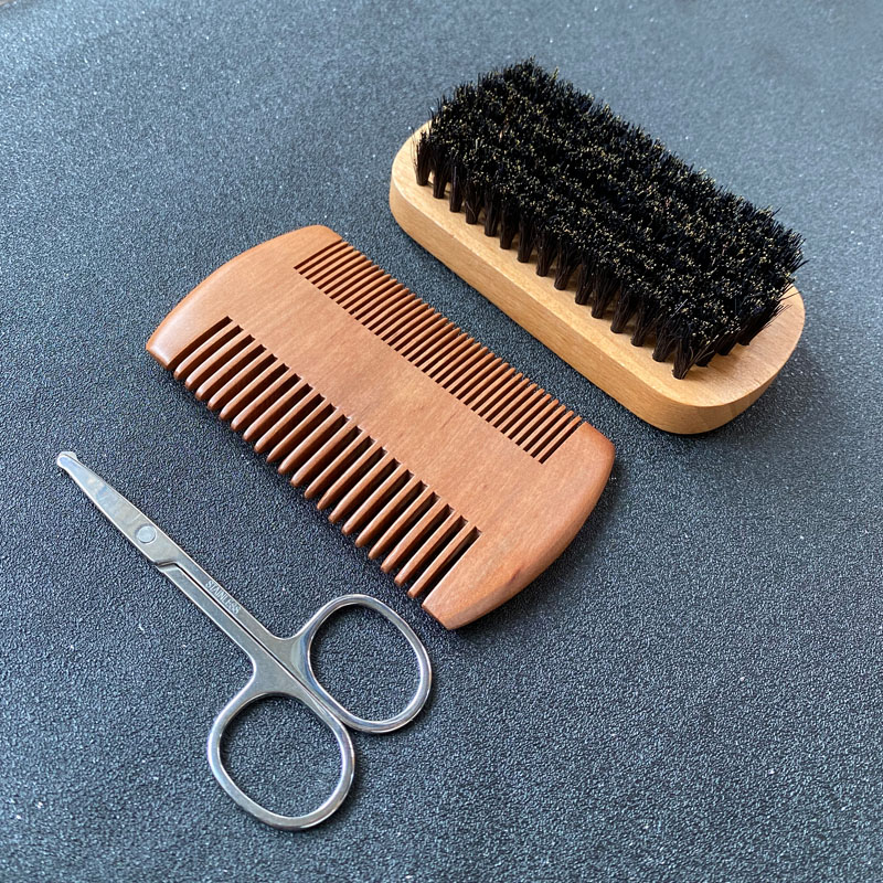 Men'S Grooming Organizer - Zestaw do pielęgnacji brody dla mężczyzn,