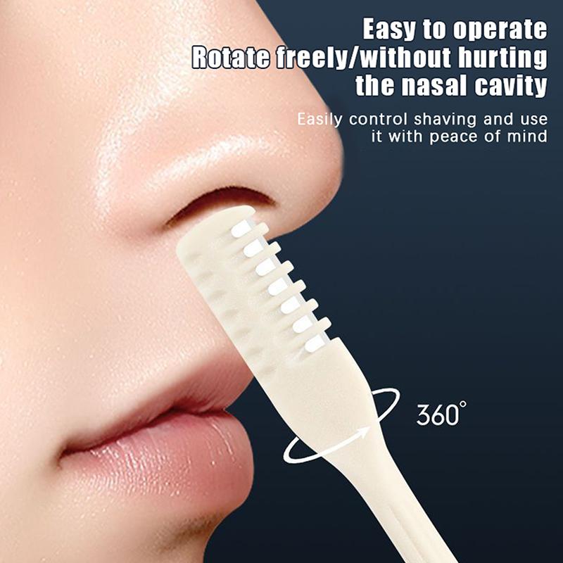Men'S Grooming Nose Hair Trimmer - 5/10 szt. 360 ° Ręczny trymer