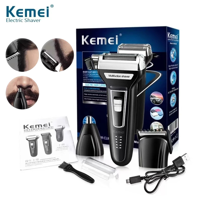 Men'S Grooming Boxes - Kemei Wielofunkcyjny Wodoodporny Zestaw do Pielęgnacji