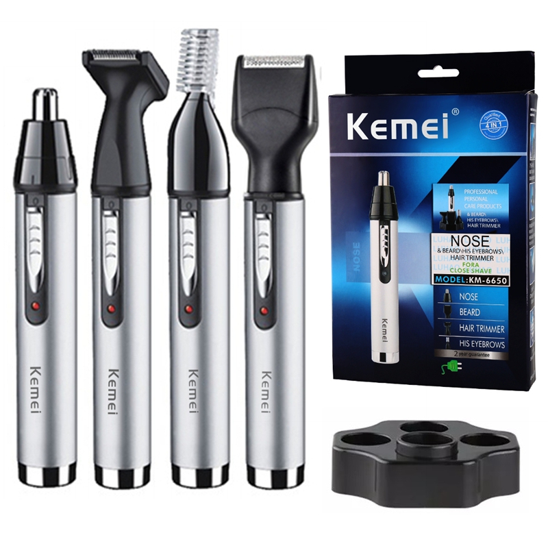 Men'S Grooming Nose Hair Trimmer - Kemei akumulatorowa maszynka do włosów typu