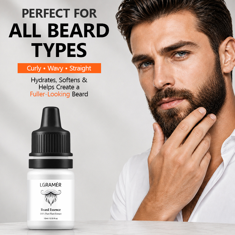Men'S Grooming Oil - Serum do wzrostu brody dla mężczyzn,