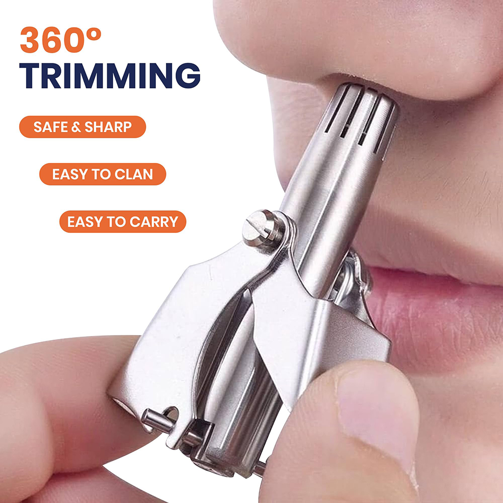 Men'S Grooming Nose Hair Trimmer - Przenośny, ręczny trymer do nosa i