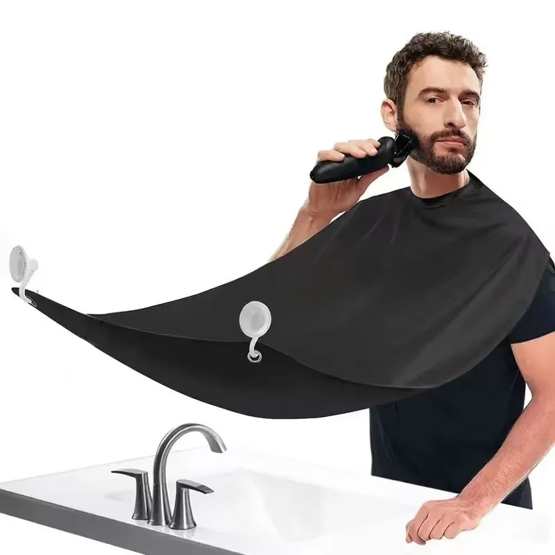 Men Grooming Usa - Męski fartuch do golenia brody, wodoodporny,