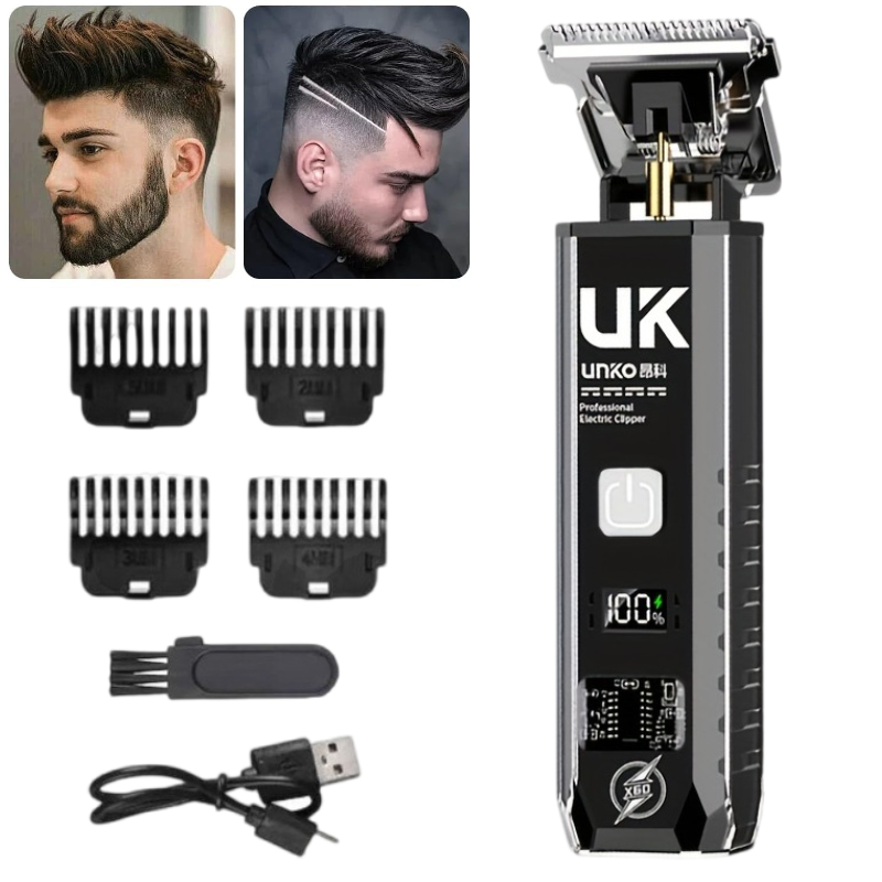 Men'S Grooming Product - Elektryczny trymer do brody T9, bezprzewodowa