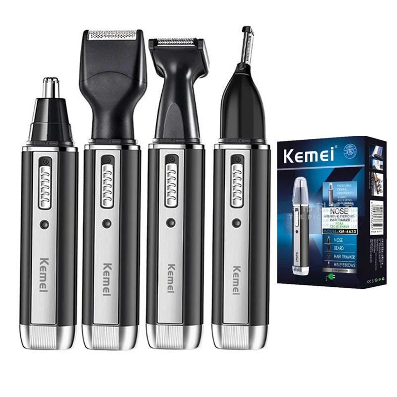 Kemei akumulatorowa elektryczn – Men'S Grooming Nose Hair Trimmer recenzja i cena