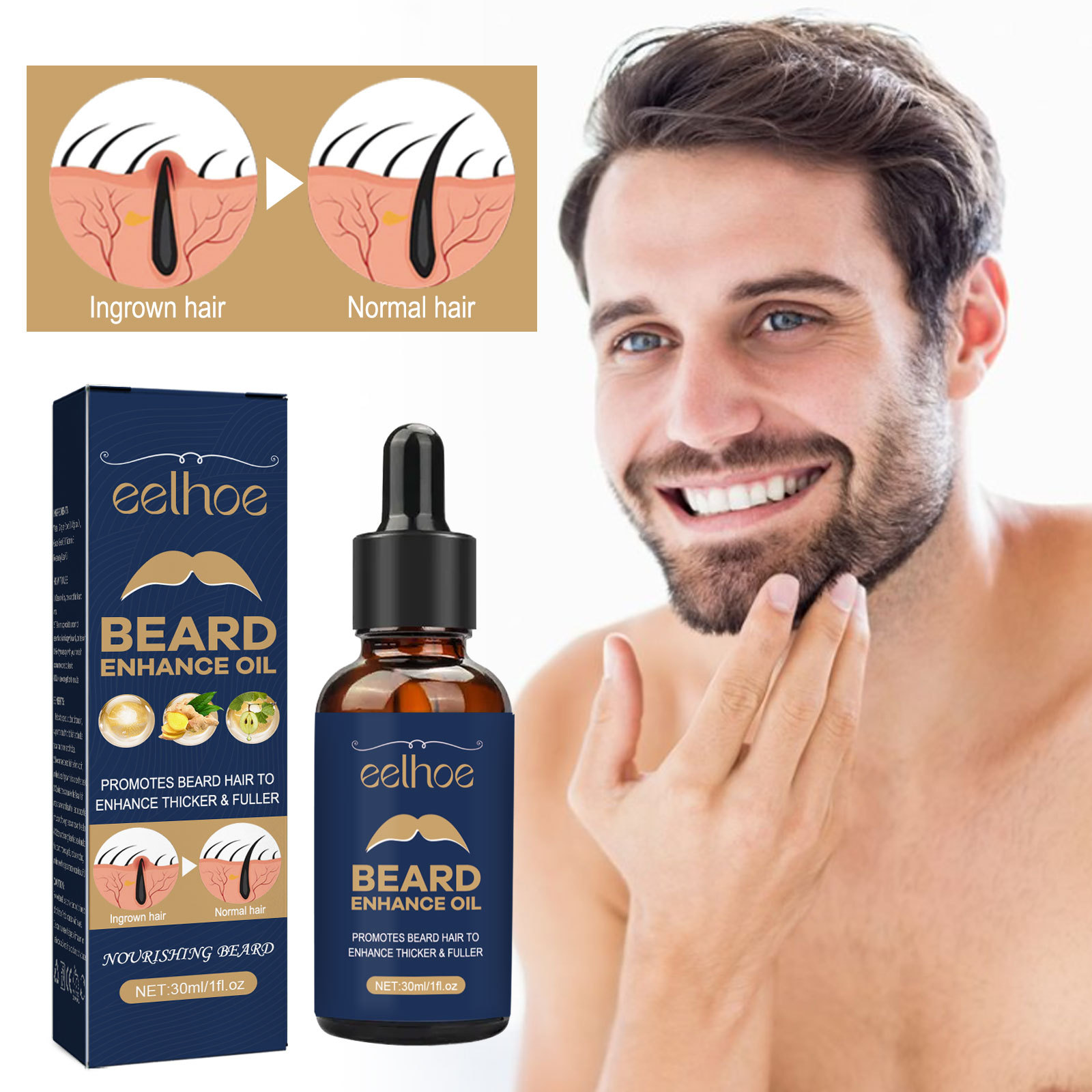 Olejek na porost brody dla męż – Men'S Grooming Product recenzja i cena