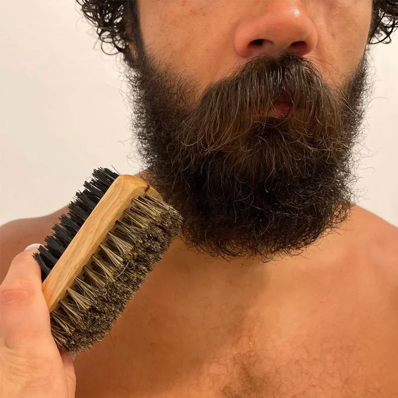 Szczotka do brody z naturalnym – Men'S Grooming Product recenzja i cena