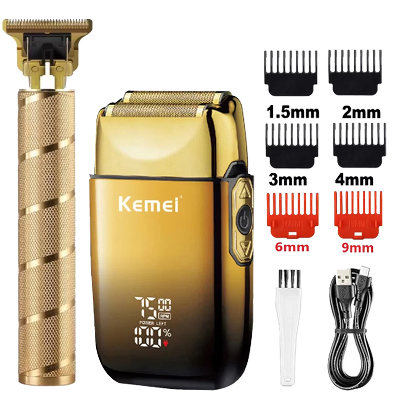 Trymer do włosów Kemei KM-TX10 – Men'S Grooming Razor Kit recenzja i cena